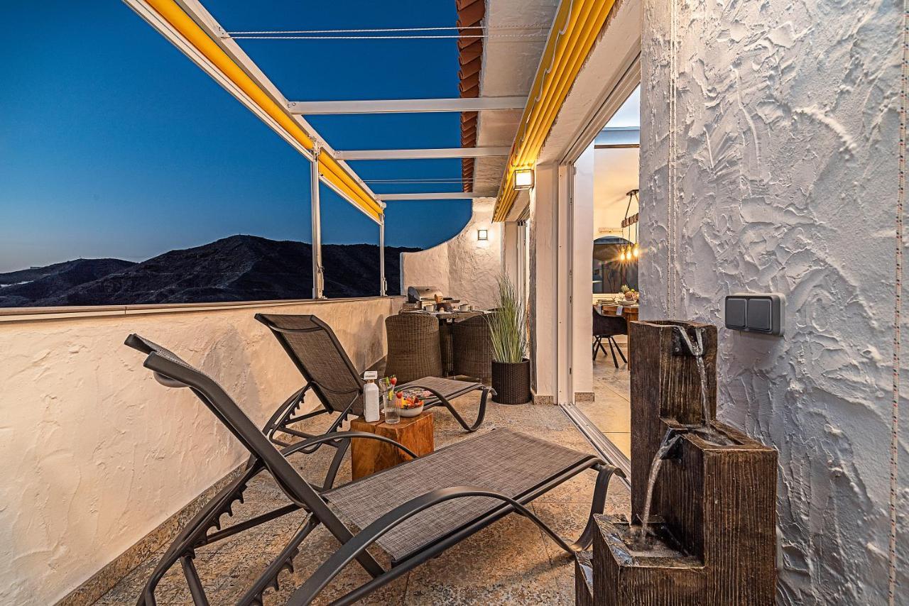 Mogan Luxury Apartment, Sea Views, Jacuzzi And Sauna. Eksteriør billede