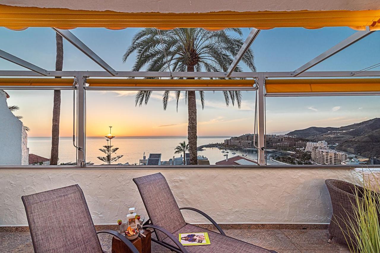 Mogan Luxury Apartment, Sea Views, Jacuzzi And Sauna. Eksteriør billede