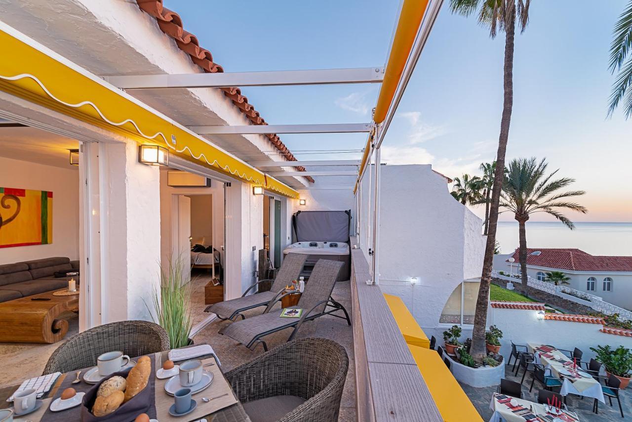 Mogan Luxury Apartment, Sea Views, Jacuzzi And Sauna. Eksteriør billede