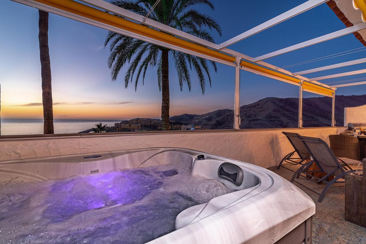 Mogan Luxury Apartment, Sea Views, Jacuzzi And Sauna. Eksteriør billede