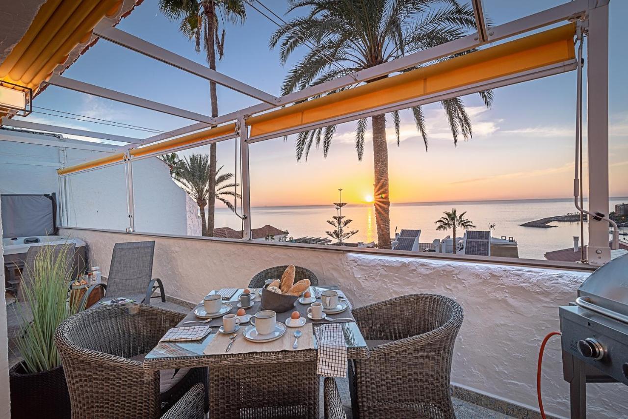 Mogan Luxury Apartment, Sea Views, Jacuzzi And Sauna. Eksteriør billede